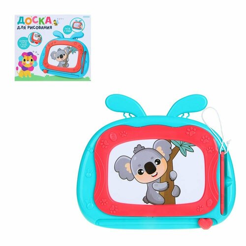 Доска для рисования детская игроленд пластик 225х2х192 см 398₽