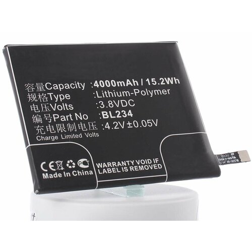 аккумулятор cs lvp700sl bl234 для lenovo p70t 3 8v 4000mah 15 20wh Аккумуляторная батарея iBatt 4000mAh для BL234, P70-A, A5000, VIBE P1m, P70t, P70-T, A5000 DUAL,