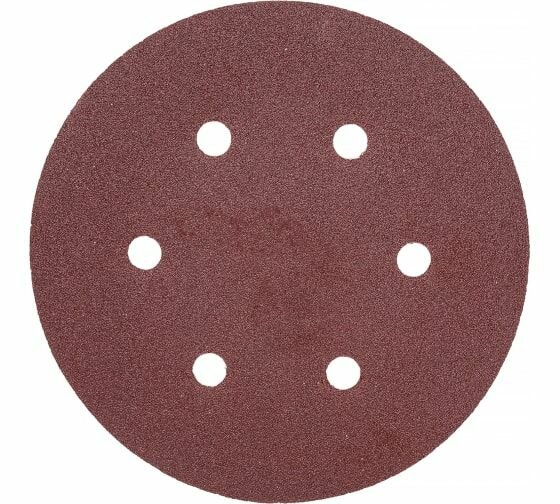 ELITECH Шлифкруг, липучка, ф150мм, P120,5шт, д дерева, металла 1820.099100