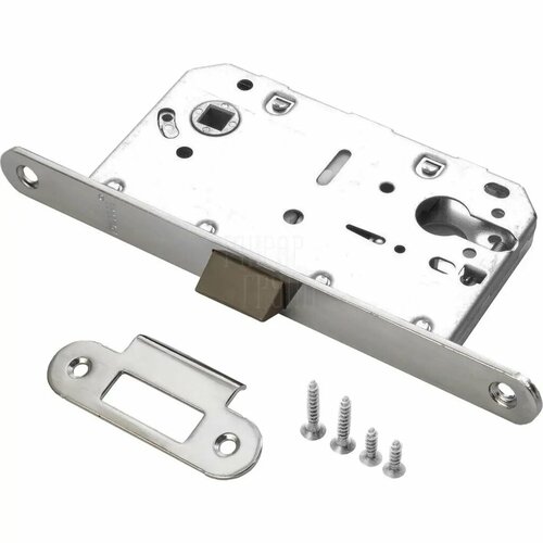 Замок под цилиндр ренц INLB 85 PL матовый никель