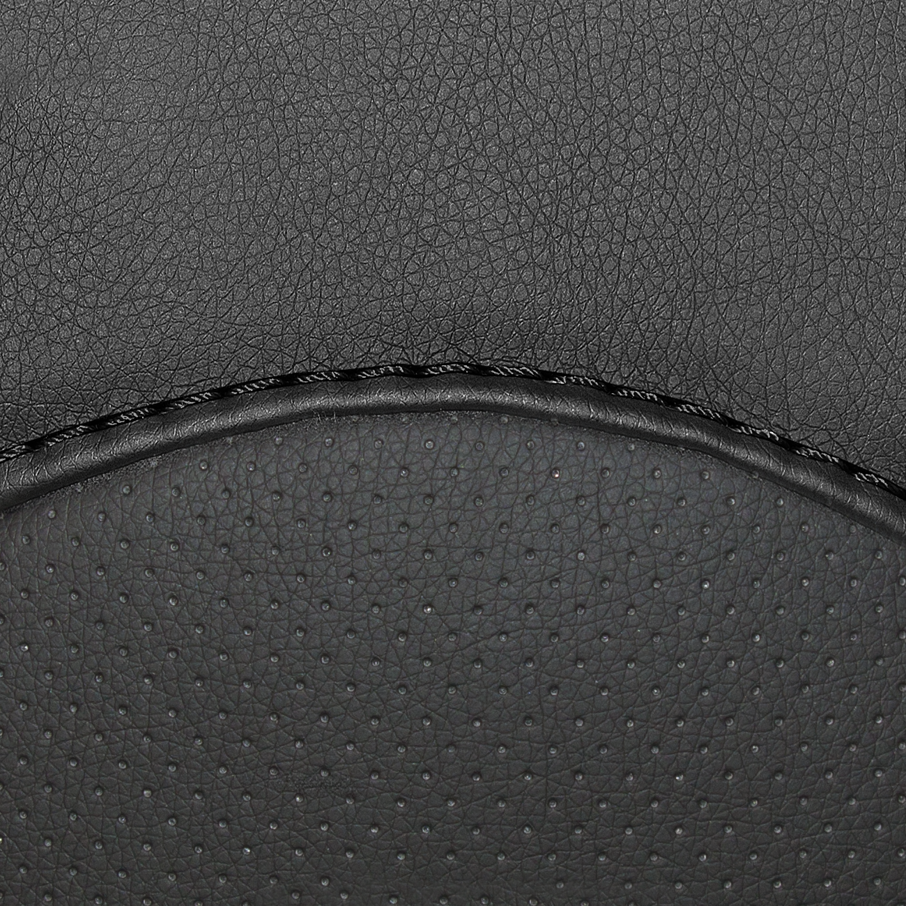 Чехлы в машину PSV для Skoda Rapid/Шкода Рапид 2012-> сплошная спинка, черный/отстрочка черная, экокожа Оригинал