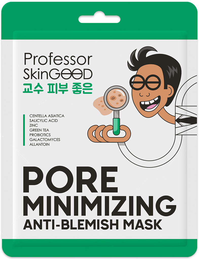 Professor SkinGOOD Маска для проблемной кожи Pore Minimizing Anti-Blemish Mask 1 шт