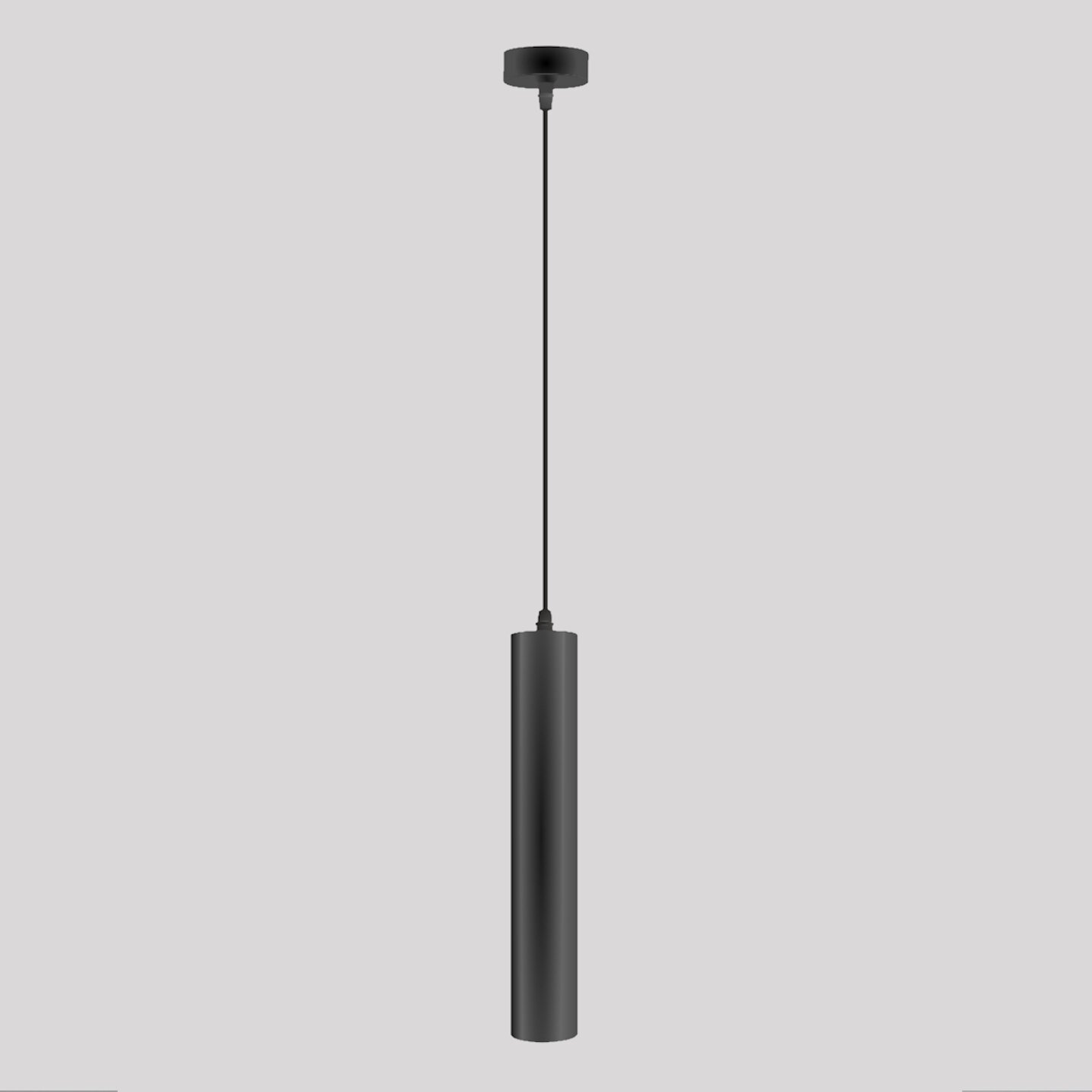 Светильник подвесной Sapfire металлический GU10, 50 Вт, цвет: черный