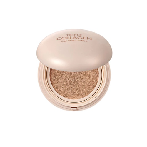 Кушон для лица с коллагеном TONY MOLY Collagen Egg Skin Cushion SPF50PA 02 Warm beige 15g 1975₽
