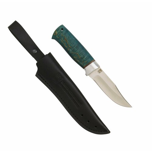 Нож Клычок (сталь Elmax, карельская береза стабилизированная/ал.)