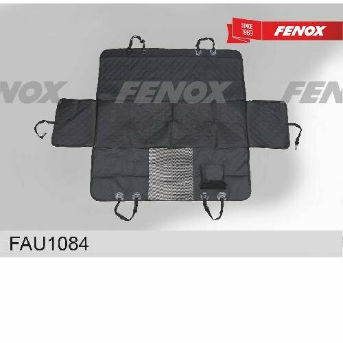Защитная накидка-автогамак на заднее сиденье 140147 см Цвет черный Количество карманов2 Комплектация накидка-автогамак н fenox FAU1084 1шт 4605₽