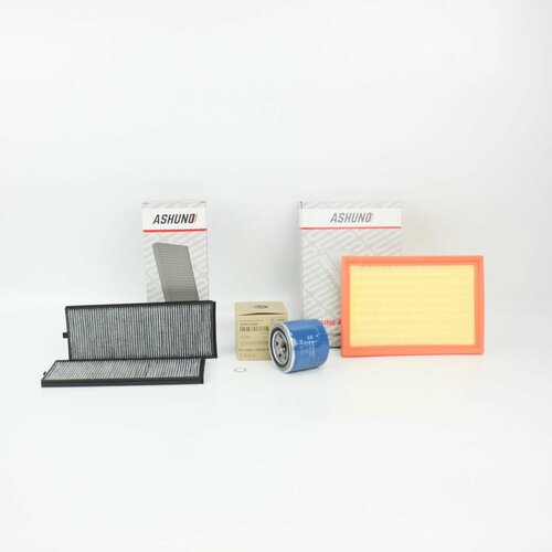 Комплект фильтров на Hyundai Accent c 2000 по 2010 г масляныйвоздушный салонный набор для ТО Хендай Акцент 102 л с 2630035505 2811322600 976171C000 2390₽