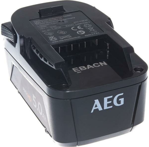 Аккумулятор L1850SHD для AEG Li-ion подходит ко всем аккумуляторным инструментам AEG с напряжением 18В