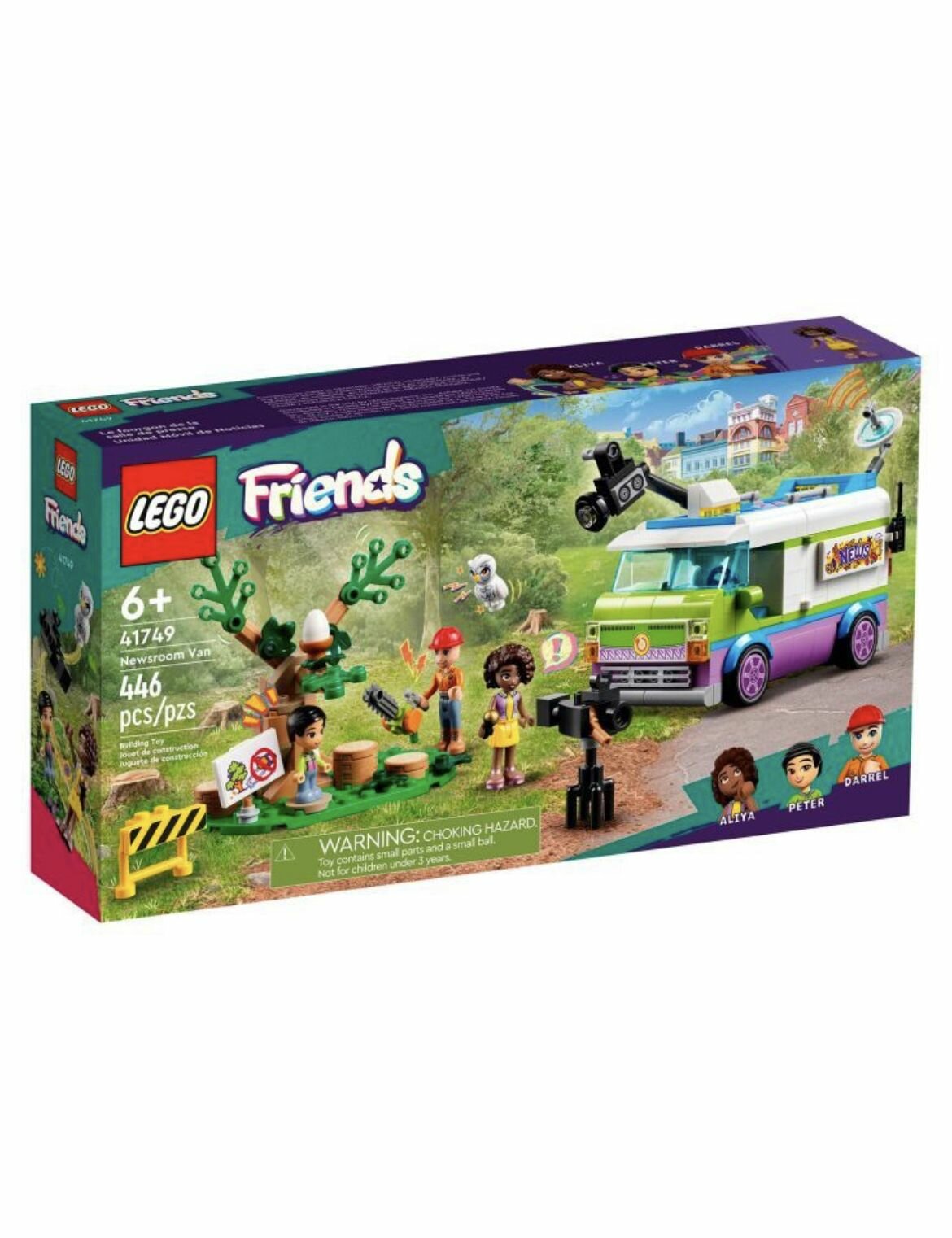 Конструктор LEGO Friends 41749 Фургон отдела новостей, 446 дет.