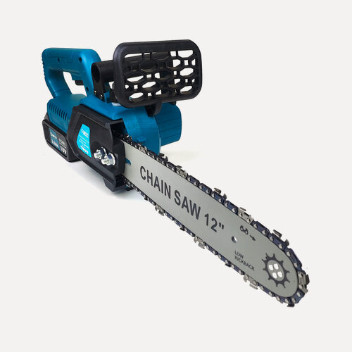 Изображение товара Пила аккумуляторная цепная 12 дюймов, с двумя аккумуляторами 18В - 21В