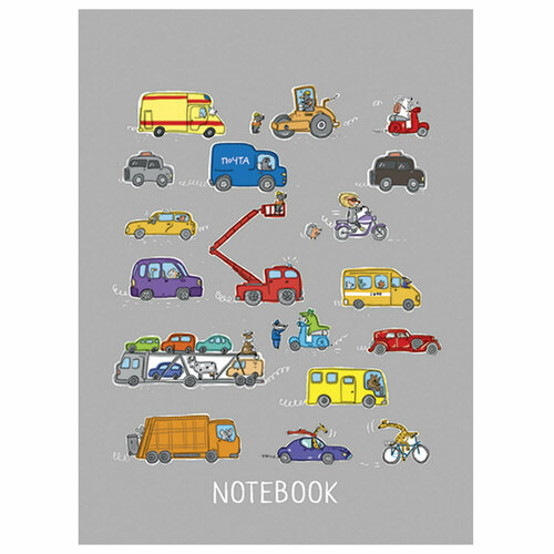 Упаковка 36 шт. Блокнот малый формат А7 75x105 мм, 40 л, гребень, фольга, TWIN лак, клетка, 