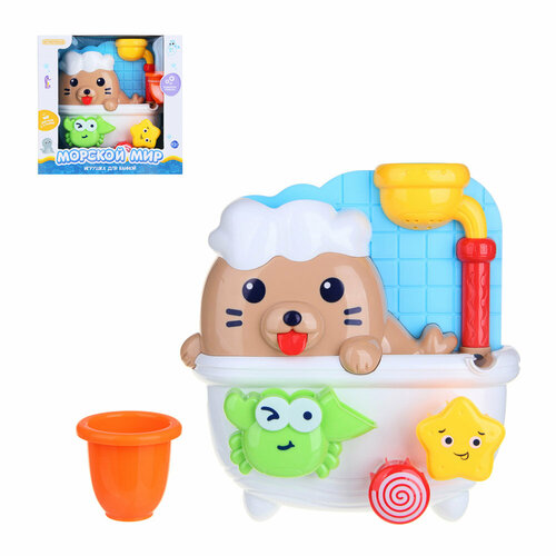 Игроленд Игрушка для ванной Морской мир ABS 20х8х21см 1183₽