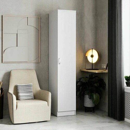 Мс для спальни Ронда ШК-1 белое дерево/белое дерево (Интерьер-Центр)