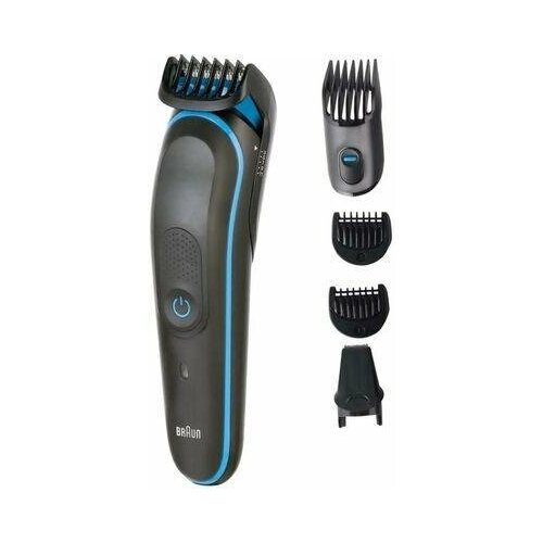 Триммер Braun MGK3245 черныйголубой насадок в компл5шт 538700₽