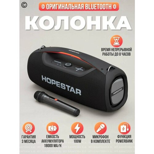 Беспроводная колонка с мощностью 100 Вт - Hopestar A60 1089000₽