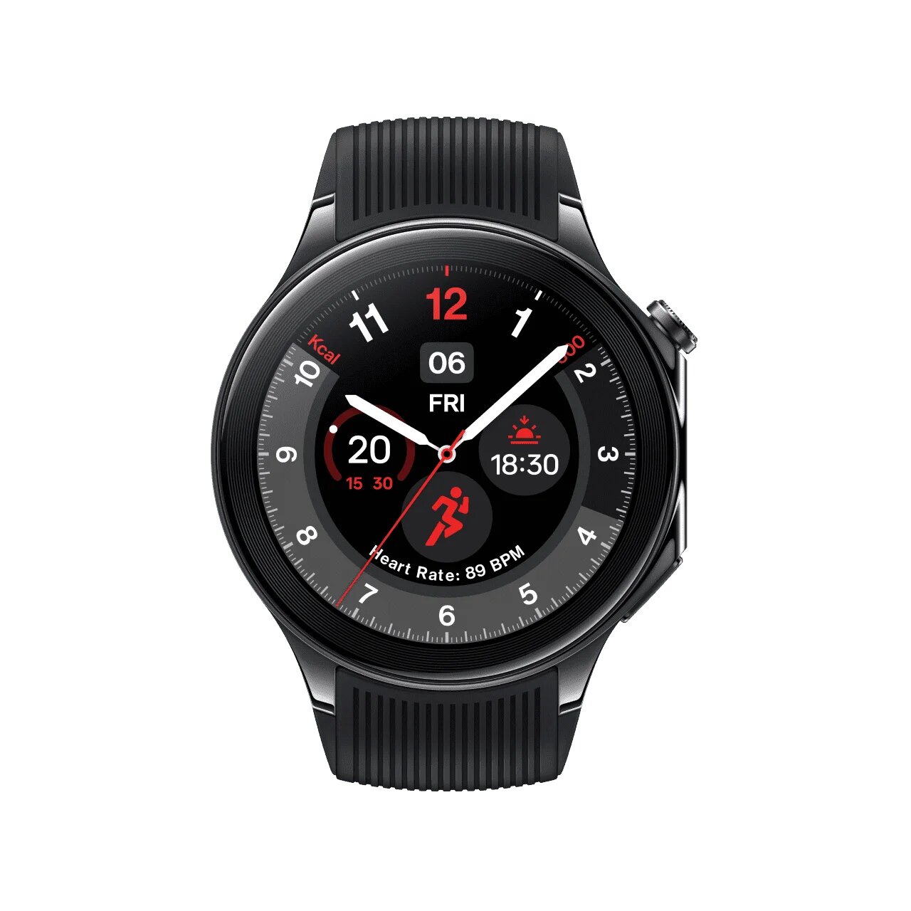 OnePlus Watch 2, Black Steel, 46mm