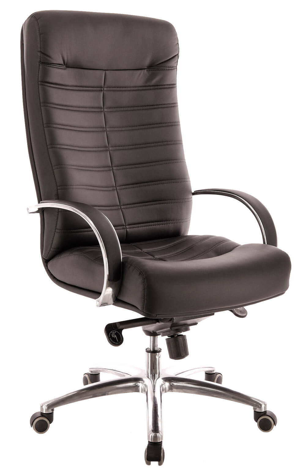 Кресло Everprof Orion мультиблок обивка из натуральной кожи цвет черный