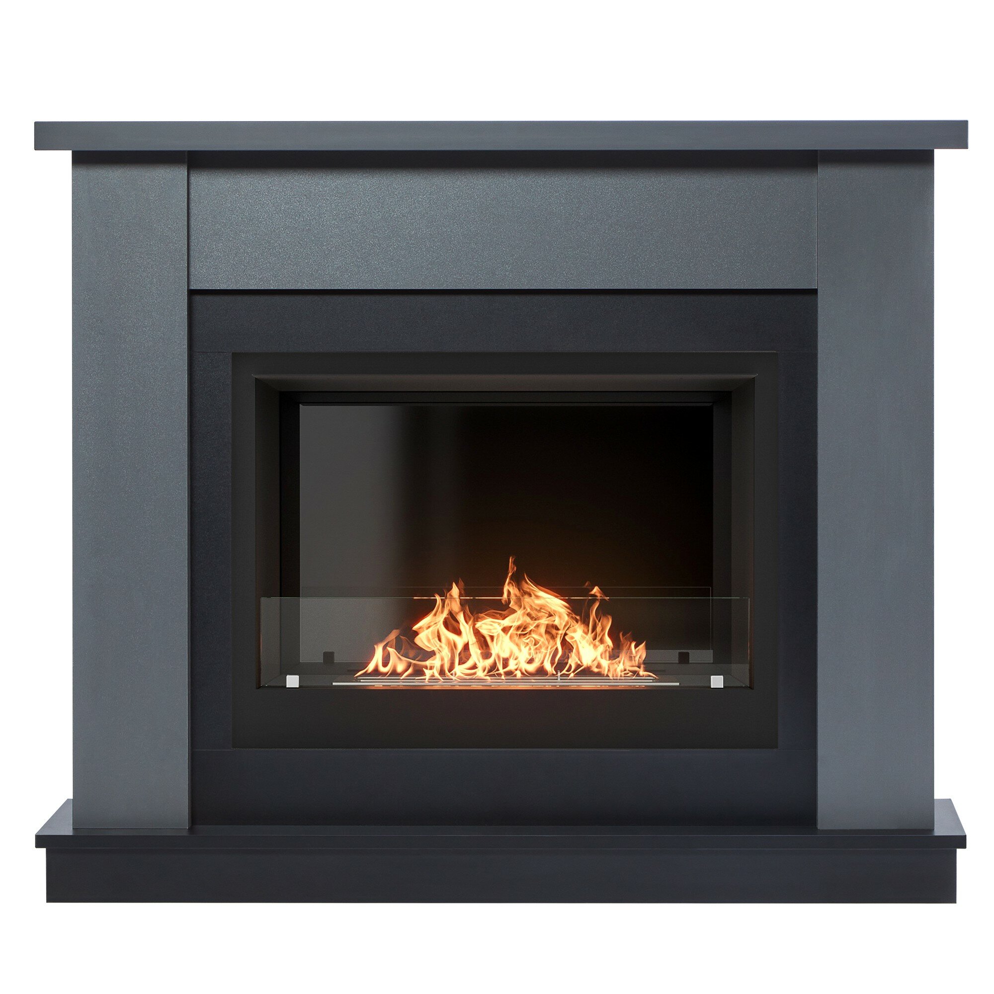 Каминокомплект: Биокамин Firelight BFP/P-2520 портал Canto 25 графит