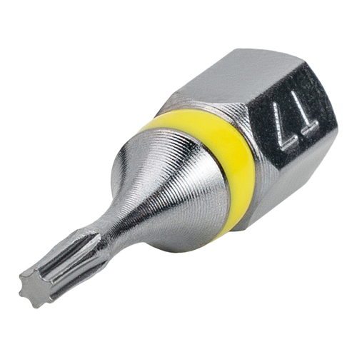 Бита с профилем TORX торкс - шестилучевая звезда TX7 длина 25 мм хвостовик С63 мм торсионная MTE 3 шт 441₽