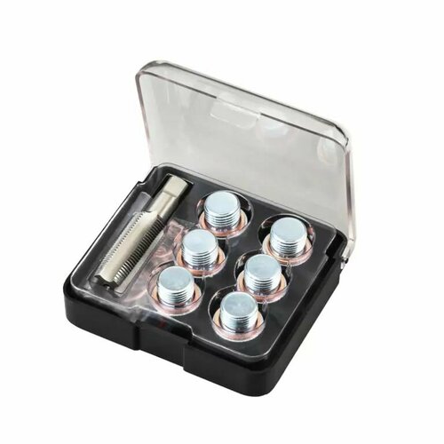 Набор для восстановления резьбы отверстия масляного поддона картера М18х15 Licota ATA-7600G 2725₽