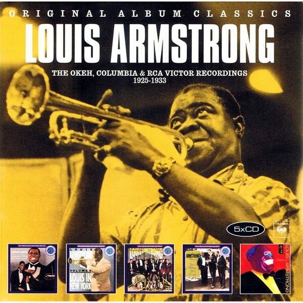 ARMSTRONG, LOUIS ORIGINAL ALBUM CLASSICS (LOUIS ARMSTRONG AND EARL HINES (VOL. IV) LOUIS IN NEW YORK (VOL. V) ST. LOUIS BLUES (VOL. 6) YOU'RE DRIVING ME CRAZY (VOL. 7) STARDUST) Box Set CD