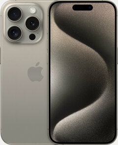 Смартфон Apple iPhone 15 Pro 256 ГБ, Dual: nano SIM, Titanium ( Натуральный Титан )