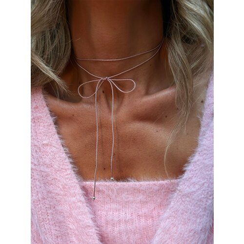 Колье LU Jewel длина 115 см розовый 1568₽