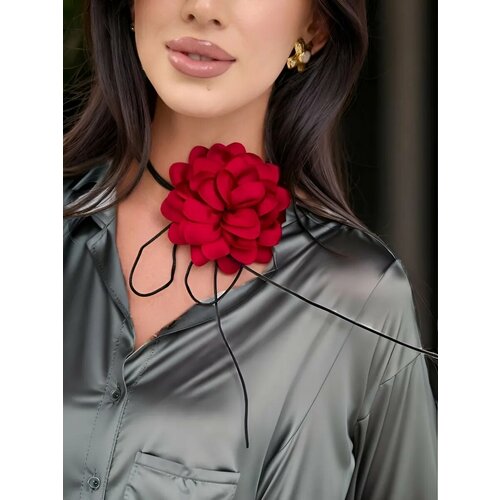 Чокер KAZARINOFF красный 449₽