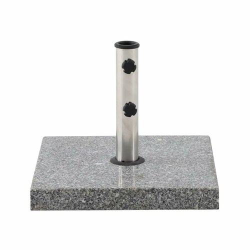 Подставка под зонт d 38-48 мм 30 кг гранит цвет тёмно-серый 8795₽