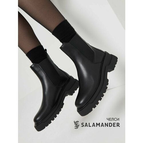 фото Ботинки челси salamander, размер 36, черный
