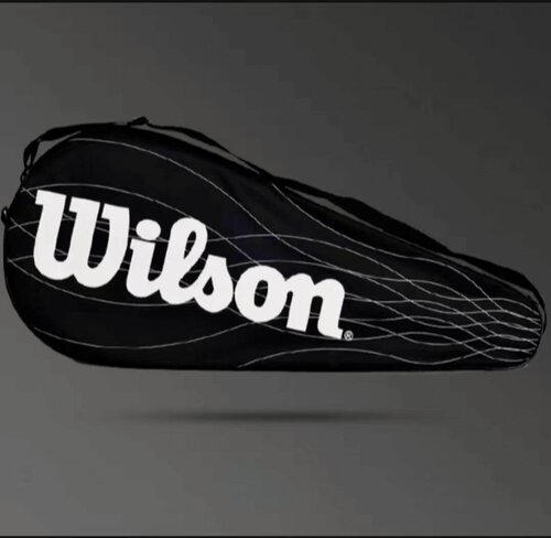 Изображение товара Чехол для ракетки Wilson, подходит для всех моделей.