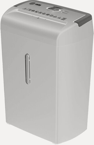 Изображение товара Шредер Cactus CS-SH-C5 белый (секр. P-4) фрагменты 10лист. 21лтр. скрепки скобы пл. карты