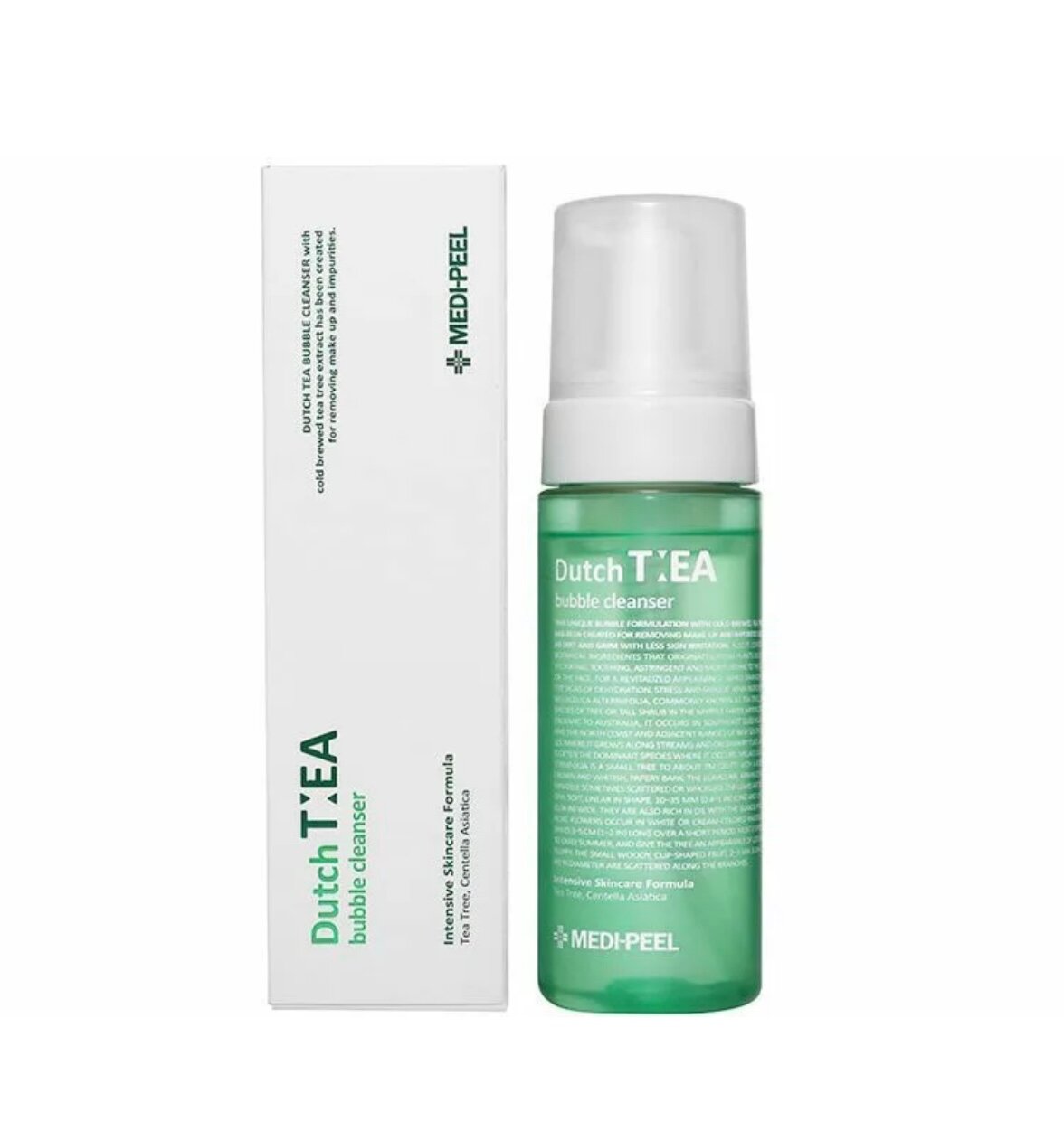 Мягкая пенка-мусс с чайным деревом Medi-Peel Dutch Tea Bubble Cleanser 160 мл