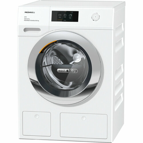 Стирально-сушильная машина Miele WTR870WPM PWash&TDos White Lotus, белый лотос