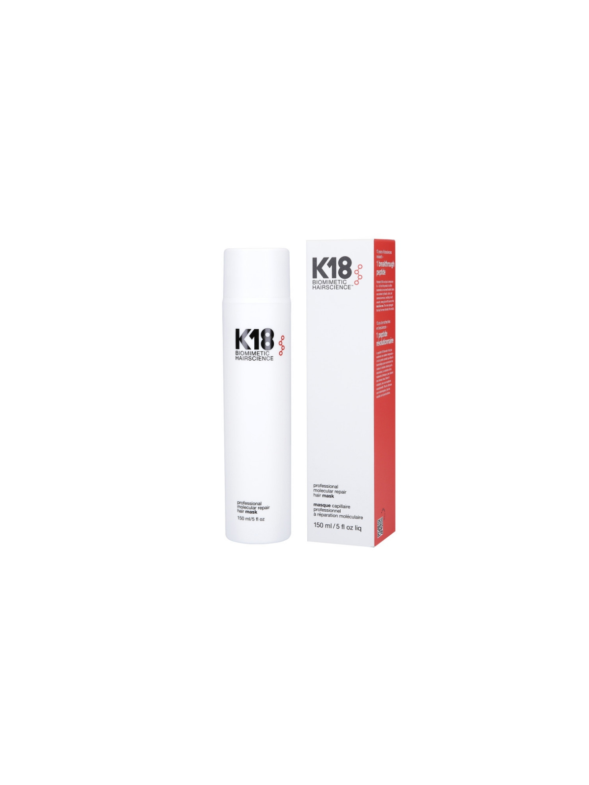 K18 Leave-In Molecular Repair Hair Mask - Несмываемая маска для молекулярного восстановления волос 150 мл