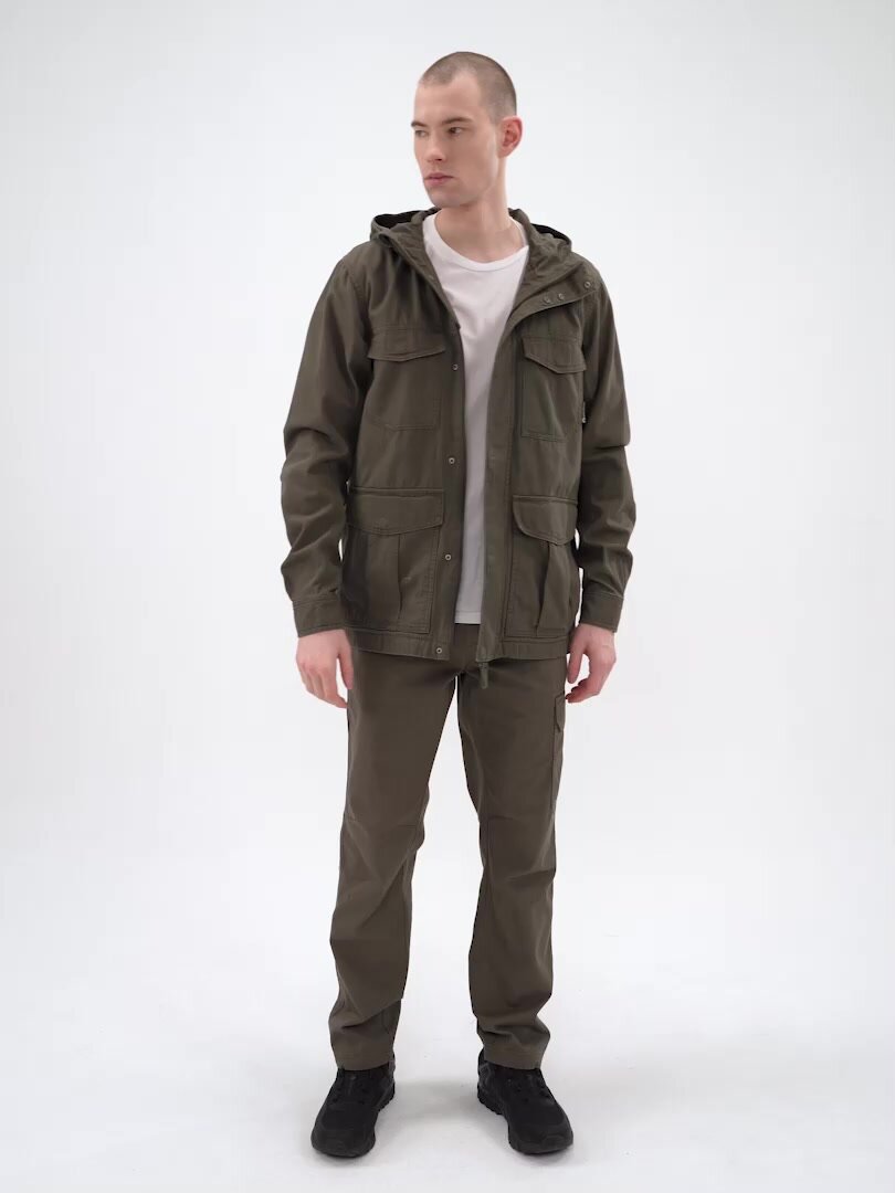 Брюки OUTVENTURE Travel Men’s Pants, размер 54, темно-коричневый — фото 1