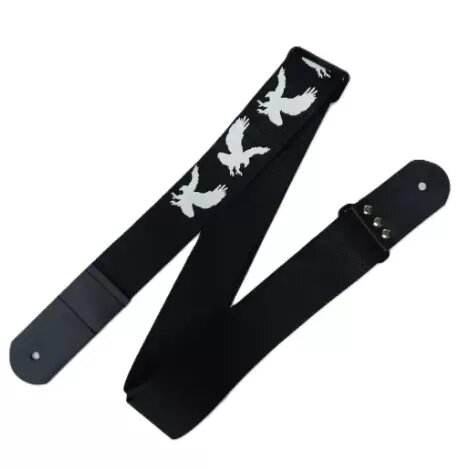 Ремень для гитары MEZZO MZ-RG-5ApEagleBk