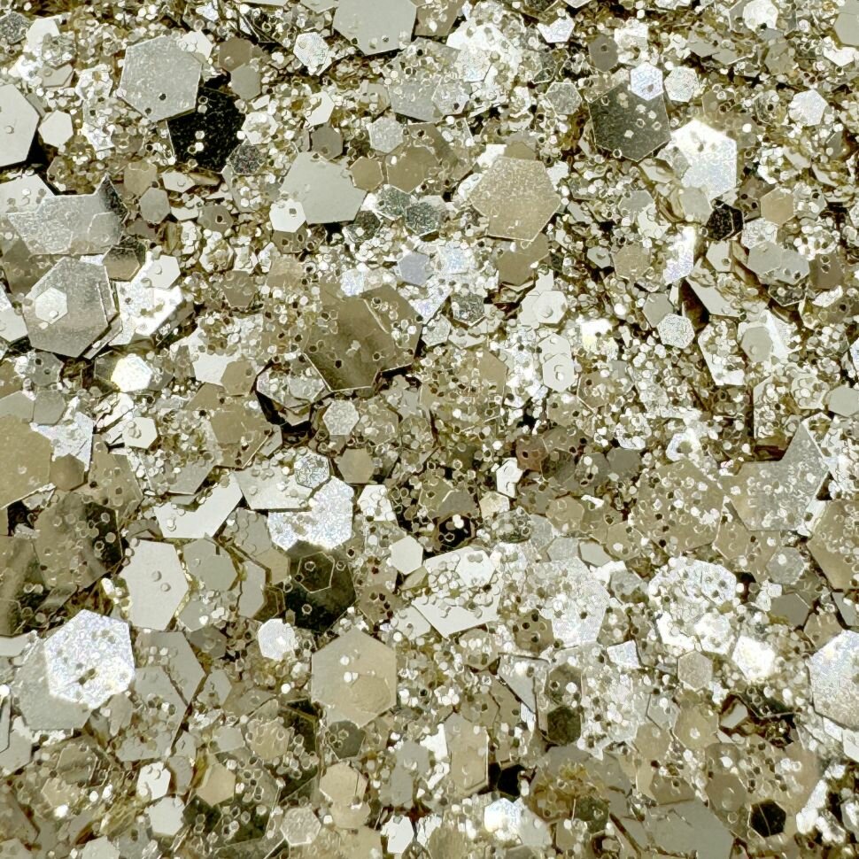 Глиттер-блестки зеленое золото, EPOXYMASTER, 25мл — фото 1