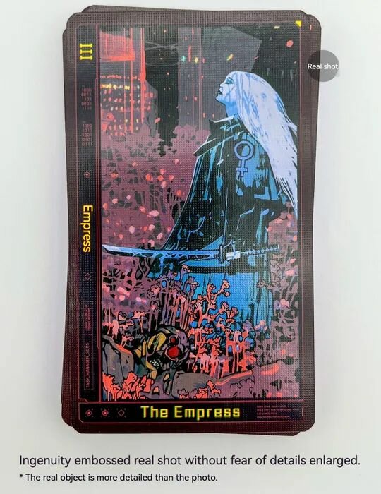 Карты Таро Cyberpunk 2077 Phantom Liberty — фото 1