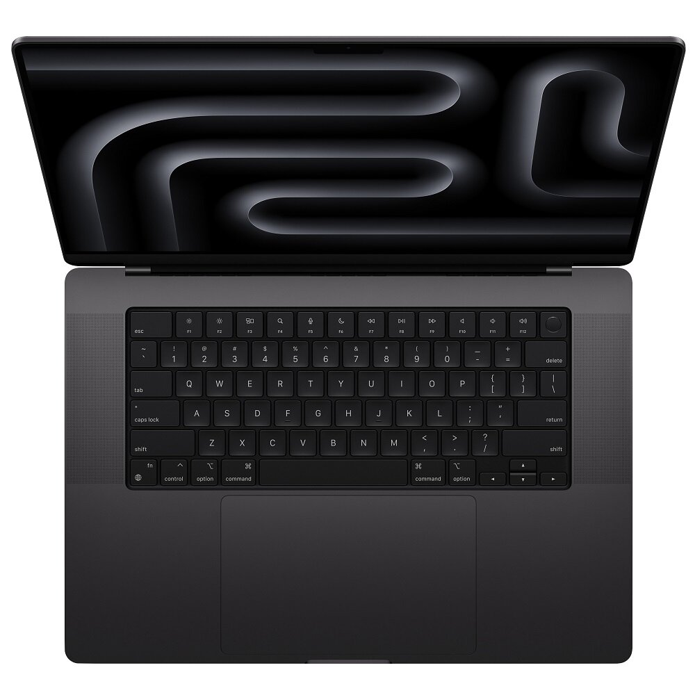 Ноутбук Apple MacBook Pro 16 2024 M4 Pro (16.2/3456x2234/48GB/512GB SSD/Apple graphics 20-core) Space Black (MX2Y3) английская раскладка — фото 1