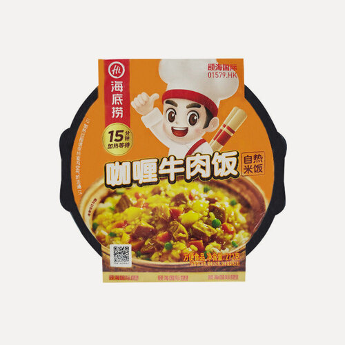 Изображение товара Рис самозаваривающийся Говядина с карри 272 г, Китай