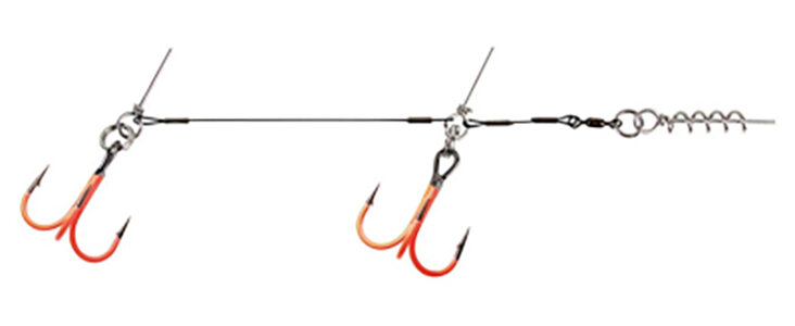 CWC UV Orange Titanium Stinger (Giant Tandem #3/0)