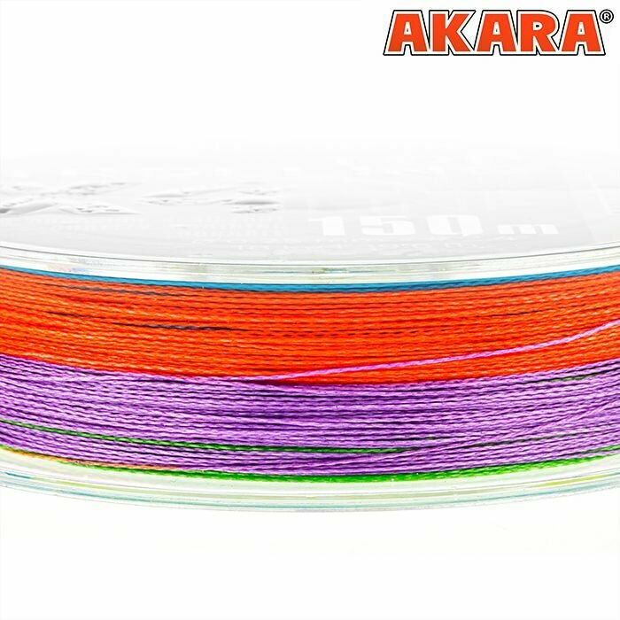 Шнур Akara Top Trolling Multicolor 150 м 0.25мм — фото 1