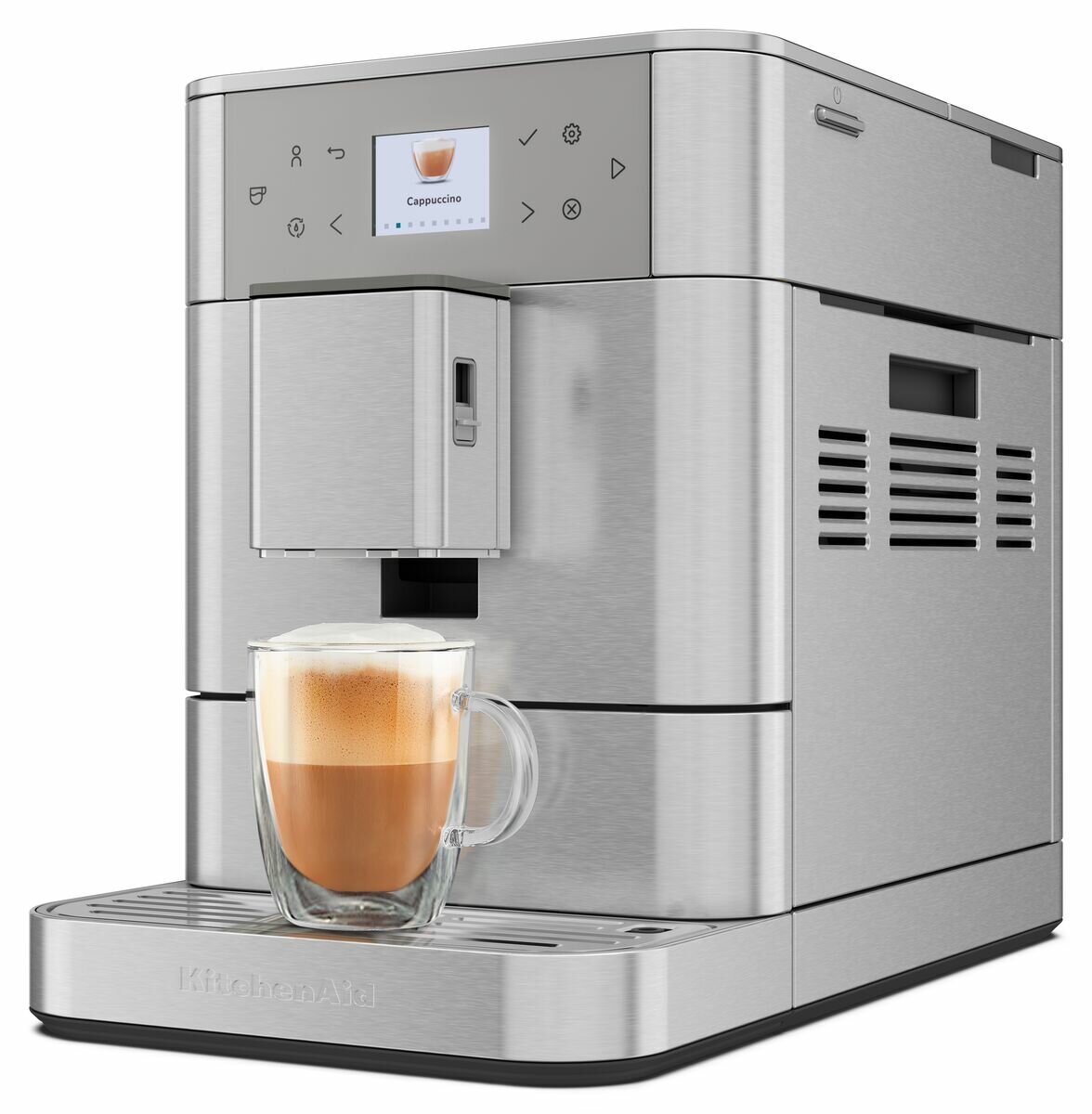 Автоматическая эспрессо-машина KitchenAid 5KES8556ESX нержавеющая сталь