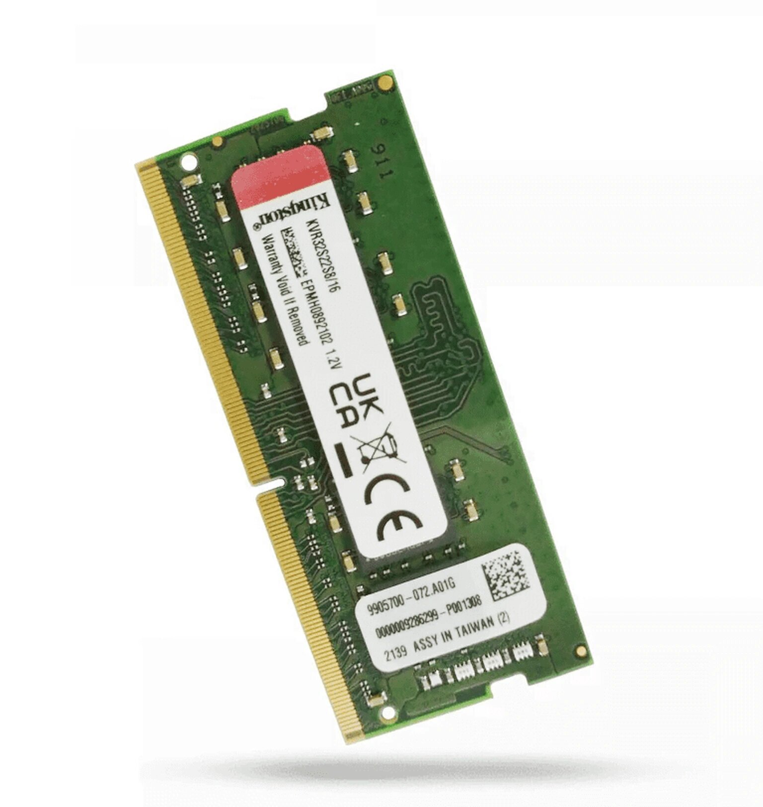 Модуль памяти NBook SO-DDR4 16Gb, 3200Mhz, Kingston (KVR32S22S8/16)