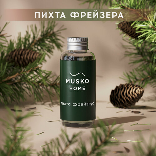 Изображение товара Рефил, жидкость для аромадиффузора, ароматизатор для дома с палочками, 50 мл, Пихта Фрейзера