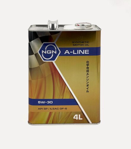 Изображение товара Масло моторное NGN A-Line 5w-30, синтетическое 4 литра, для авто