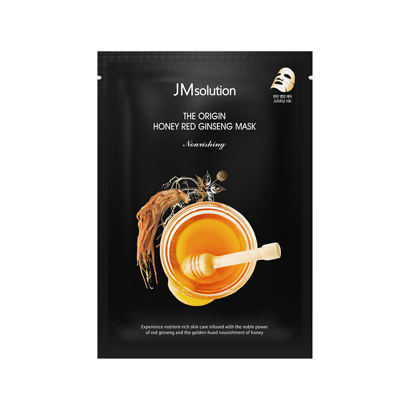 Маска для лица JMSOLUTION THE ORIGIN с медом и женьшенем 30 мл