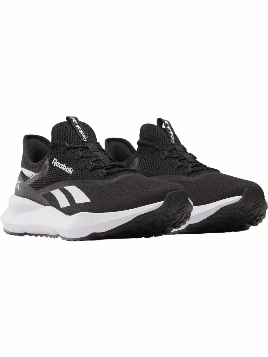 Кроссовки Reebok Cityride, полнота F, размер 7,5 US, черный, белый — фото 1