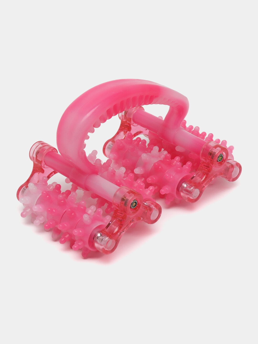 Массажер для тела, антицеллюлитный, для спины, талии, ног, с 4 роликами